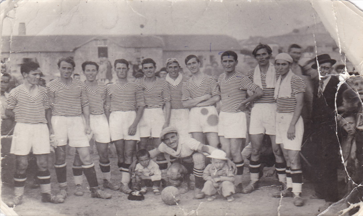 Fudbaleri na veleska FK Pobeda 1940 fin