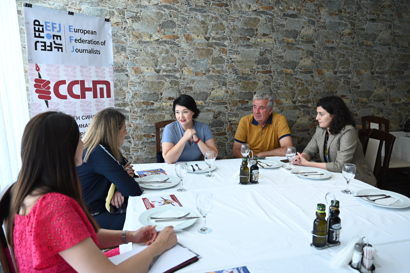 Средба на Министерката Тренчевска со претставници на Самостојниот синдикат на новинари и медиумски работници