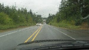 Сообраќајот се одвива непречено по наместа влажни коловози