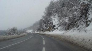 Возете внимателно, снег со слаб интензитет на Стража, Ѓавато и Маврово