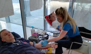 Во последните пет години, најголем одзив на првата крводарителска акција во Велес  