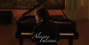 Настап на италијанскиот пијанист Фалчани во Ликовен салон Велес