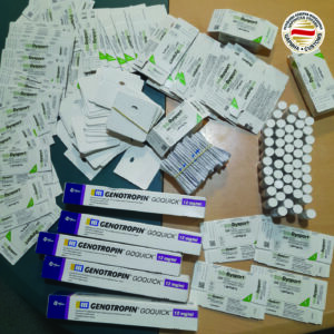 Деве Баир-мед со јатки, чоколади, ампули…1
