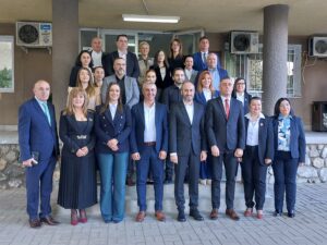 Официјализиран вториот мандат за Градоначалник на Колев и на 23 членови на новиот состав на Совет на Општина Велес (видео и фото) 20251031_122957