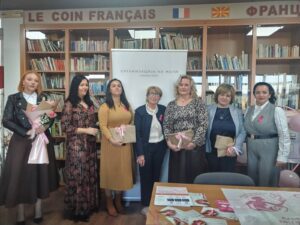Подигнување на свеста за ракот на дојка - настан на Организација на жени од Општина Велес 573986369_1134571602200607_3849050930853623378_n