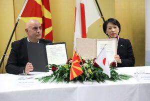 Со Јапонски грант општина Свети Николе доби теренско противпожарно возило 03.02.2026 GGP Signing Cermony 3