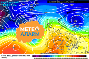 Од понеделник, 6 април, ни доаѓа вистинска пролет ecmwf-meteo-model