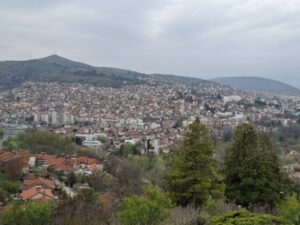 Наутро ладно и слаб мраз, преку ден сончево ВЕЛЕС панорама